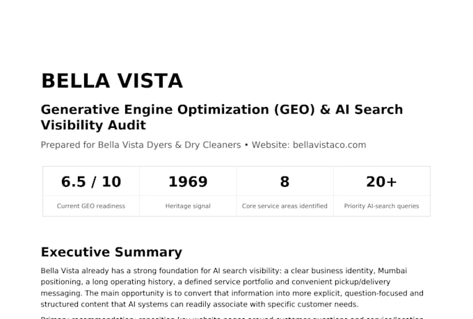 optimize your website for ai search